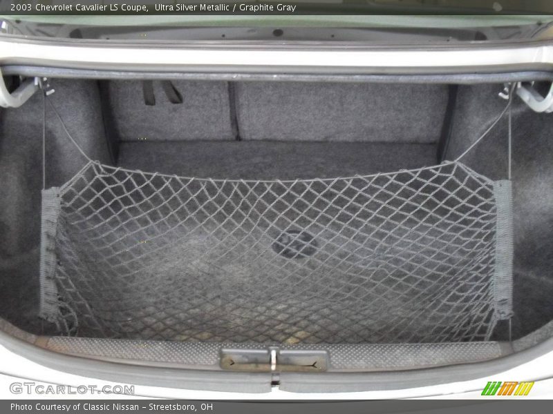 Ultra Silver Metallic / Graphite Gray 2003 Chevrolet Cavalier LS Coupe