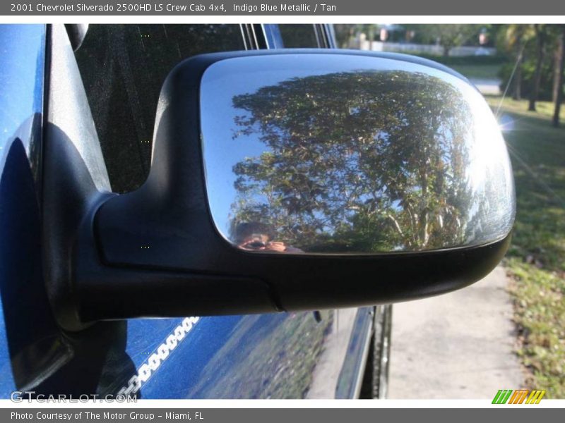 Indigo Blue Metallic / Tan 2001 Chevrolet Silverado 2500HD LS Crew Cab 4x4