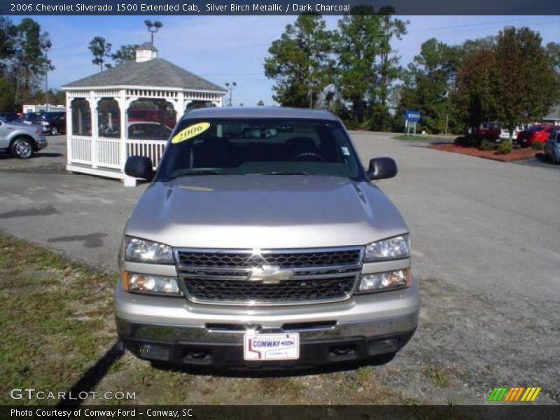 Silver Birch Metallic / Dark Charcoal 2006 Chevrolet Silverado 1500 Extended Cab