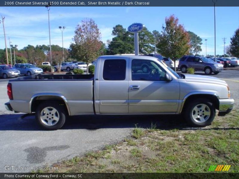 Silver Birch Metallic / Dark Charcoal 2006 Chevrolet Silverado 1500 Extended Cab