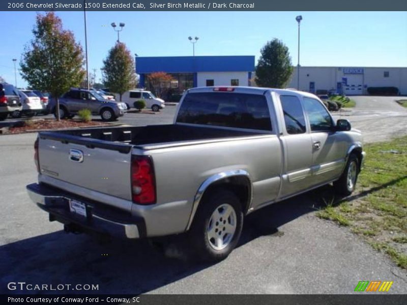 Silver Birch Metallic / Dark Charcoal 2006 Chevrolet Silverado 1500 Extended Cab