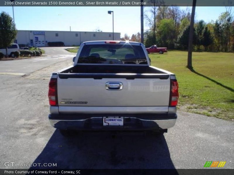 Silver Birch Metallic / Dark Charcoal 2006 Chevrolet Silverado 1500 Extended Cab