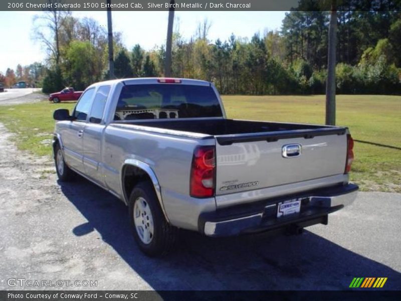 Silver Birch Metallic / Dark Charcoal 2006 Chevrolet Silverado 1500 Extended Cab