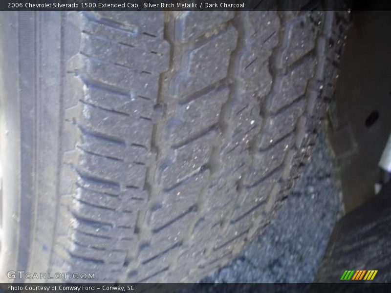 Silver Birch Metallic / Dark Charcoal 2006 Chevrolet Silverado 1500 Extended Cab
