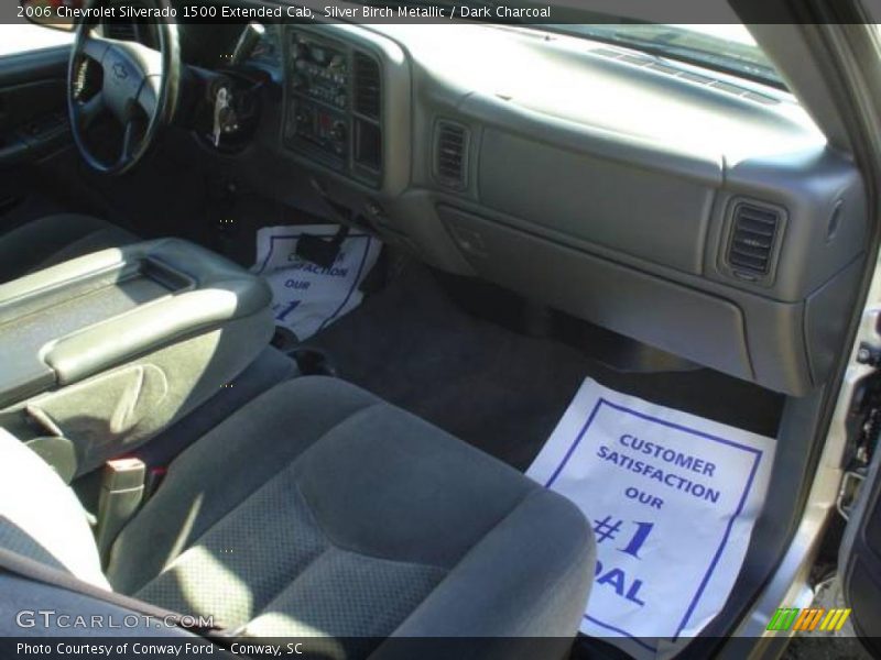 Silver Birch Metallic / Dark Charcoal 2006 Chevrolet Silverado 1500 Extended Cab