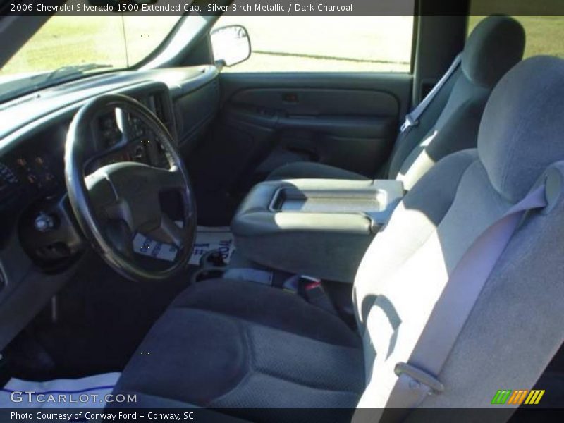 Silver Birch Metallic / Dark Charcoal 2006 Chevrolet Silverado 1500 Extended Cab