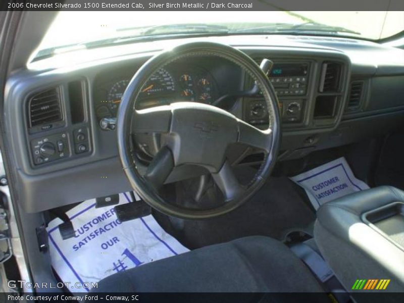 Silver Birch Metallic / Dark Charcoal 2006 Chevrolet Silverado 1500 Extended Cab