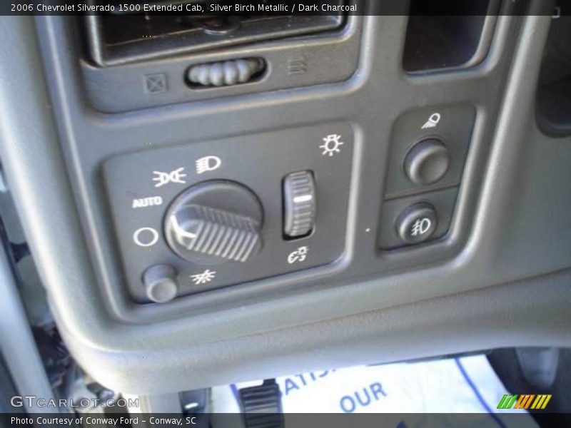 Silver Birch Metallic / Dark Charcoal 2006 Chevrolet Silverado 1500 Extended Cab