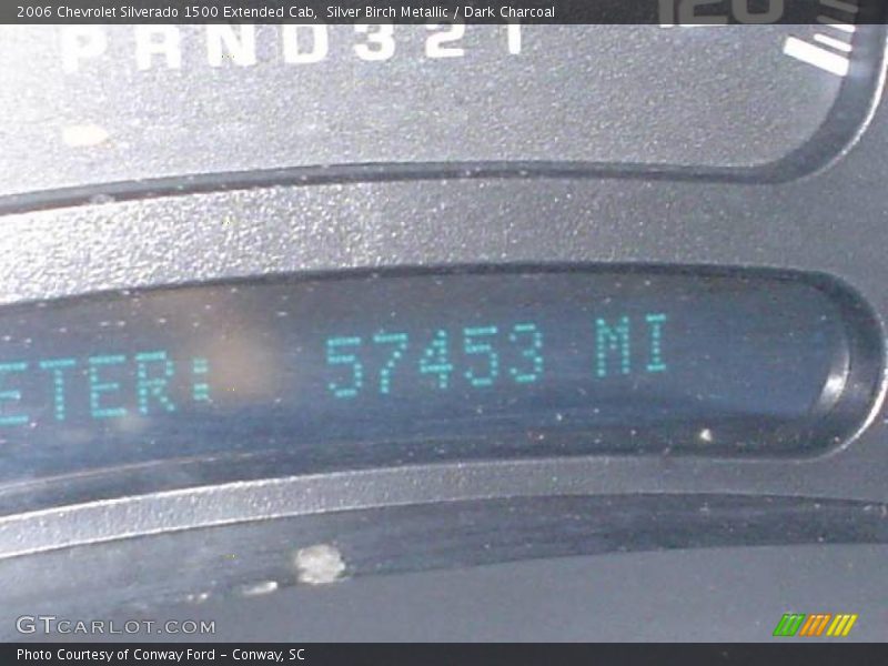 Silver Birch Metallic / Dark Charcoal 2006 Chevrolet Silverado 1500 Extended Cab