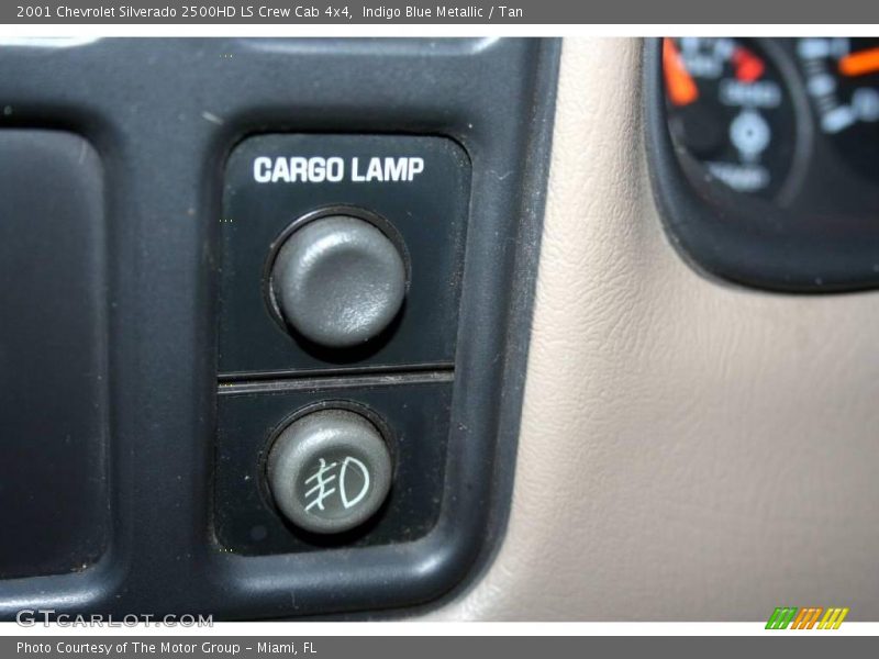 Indigo Blue Metallic / Tan 2001 Chevrolet Silverado 2500HD LS Crew Cab 4x4