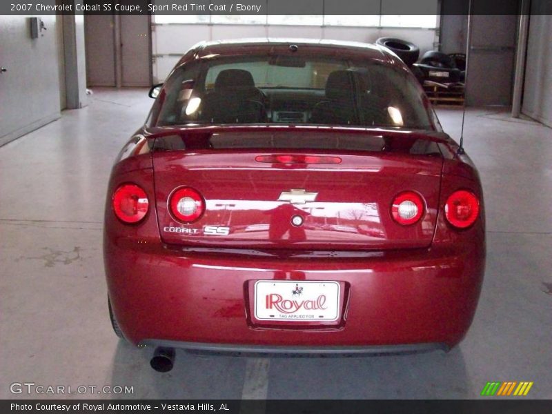 Sport Red Tint Coat / Ebony 2007 Chevrolet Cobalt SS Coupe