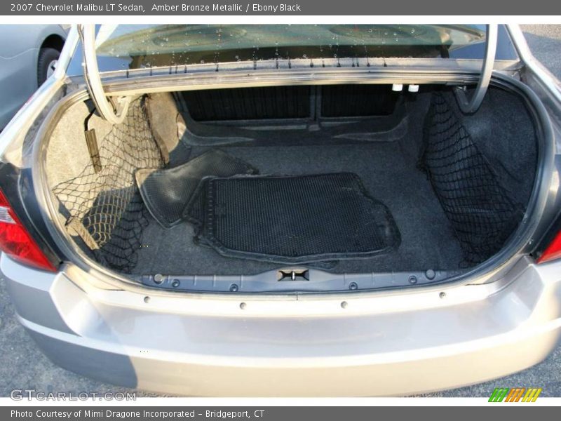Amber Bronze Metallic / Ebony Black 2007 Chevrolet Malibu LT Sedan