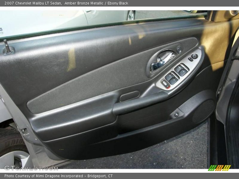 Amber Bronze Metallic / Ebony Black 2007 Chevrolet Malibu LT Sedan