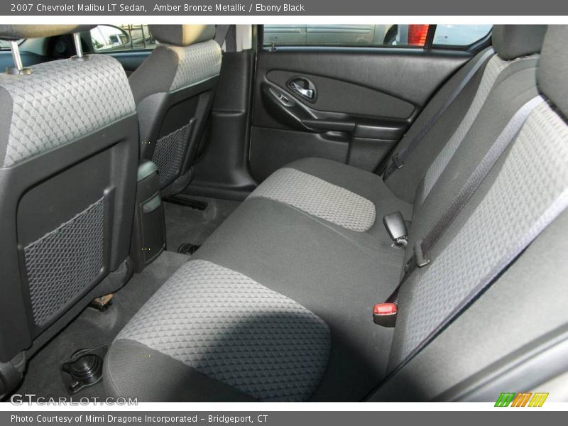 Amber Bronze Metallic / Ebony Black 2007 Chevrolet Malibu LT Sedan