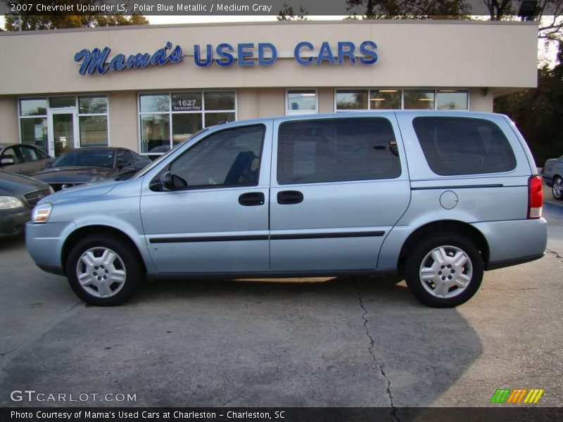 Polar Blue Metallic / Medium Gray 2007 Chevrolet Uplander LS