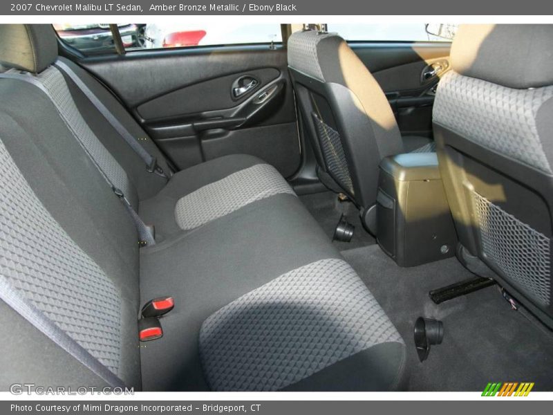 Amber Bronze Metallic / Ebony Black 2007 Chevrolet Malibu LT Sedan