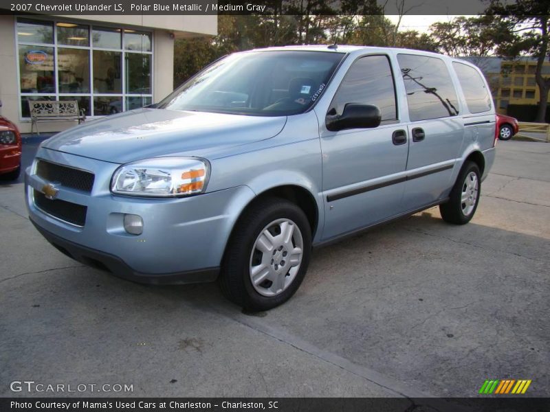 Polar Blue Metallic / Medium Gray 2007 Chevrolet Uplander LS