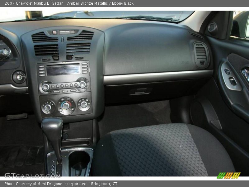Amber Bronze Metallic / Ebony Black 2007 Chevrolet Malibu LT Sedan
