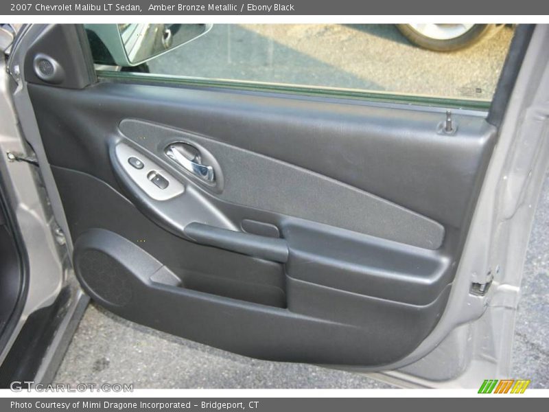 Amber Bronze Metallic / Ebony Black 2007 Chevrolet Malibu LT Sedan