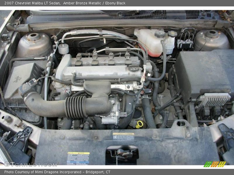 Amber Bronze Metallic / Ebony Black 2007 Chevrolet Malibu LT Sedan