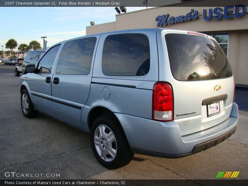 Polar Blue Metallic / Medium Gray 2007 Chevrolet Uplander LS