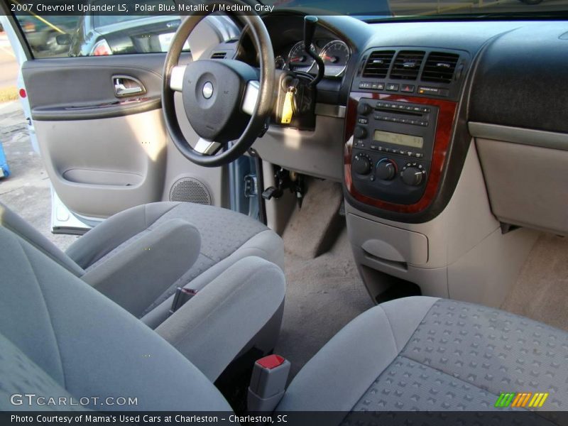 Polar Blue Metallic / Medium Gray 2007 Chevrolet Uplander LS