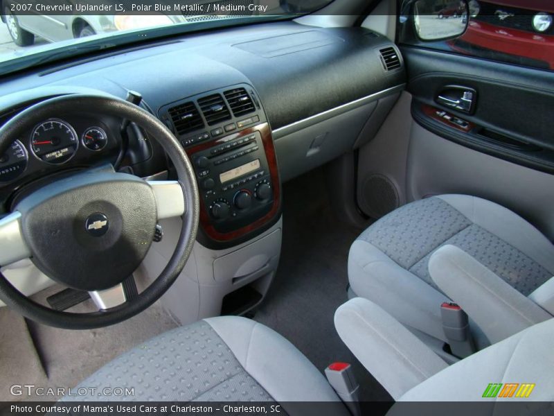 Polar Blue Metallic / Medium Gray 2007 Chevrolet Uplander LS