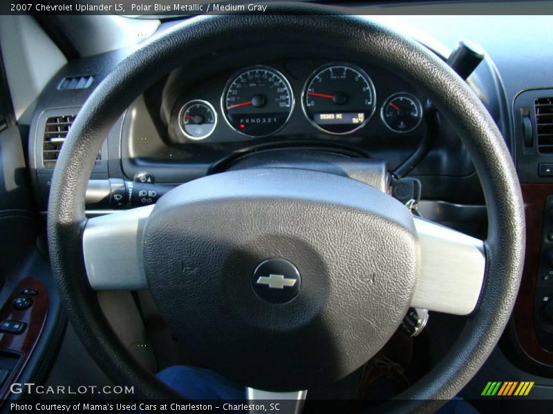 Polar Blue Metallic / Medium Gray 2007 Chevrolet Uplander LS
