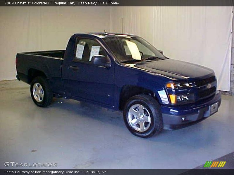 Deep Navy Blue / Ebony 2009 Chevrolet Colorado LT Regular Cab