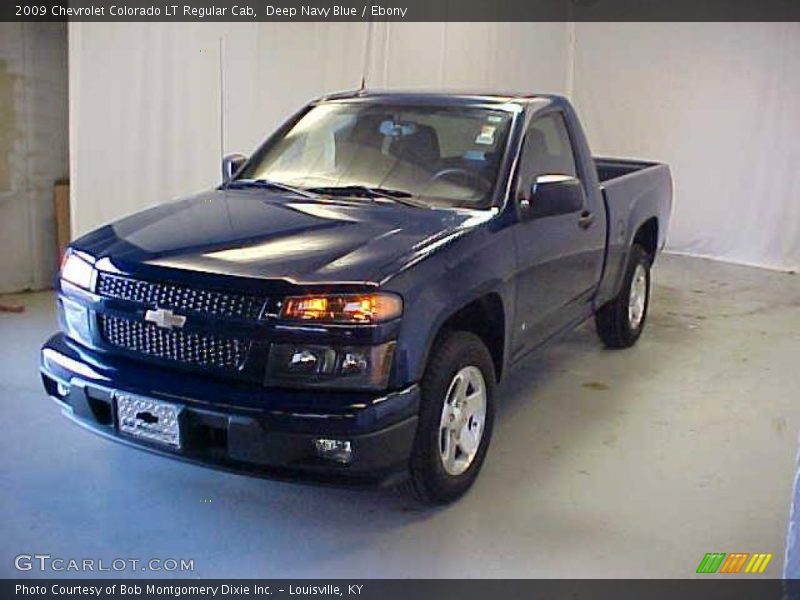 Deep Navy Blue / Ebony 2009 Chevrolet Colorado LT Regular Cab