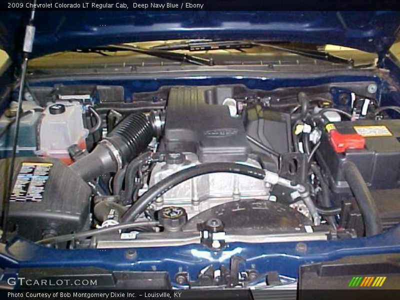 Deep Navy Blue / Ebony 2009 Chevrolet Colorado LT Regular Cab
