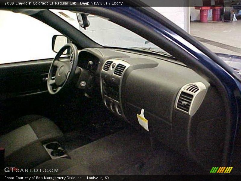 Deep Navy Blue / Ebony 2009 Chevrolet Colorado LT Regular Cab