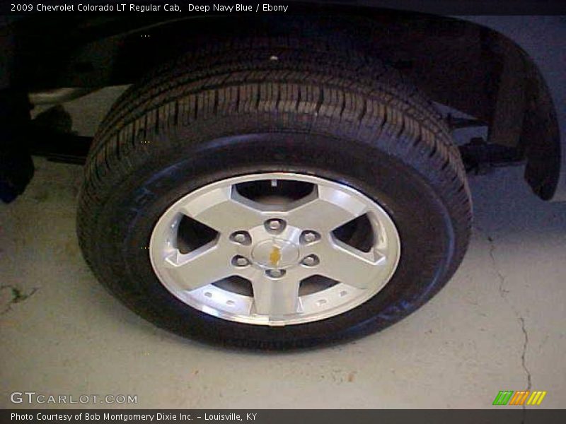 Deep Navy Blue / Ebony 2009 Chevrolet Colorado LT Regular Cab