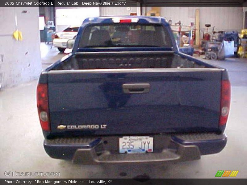 Deep Navy Blue / Ebony 2009 Chevrolet Colorado LT Regular Cab