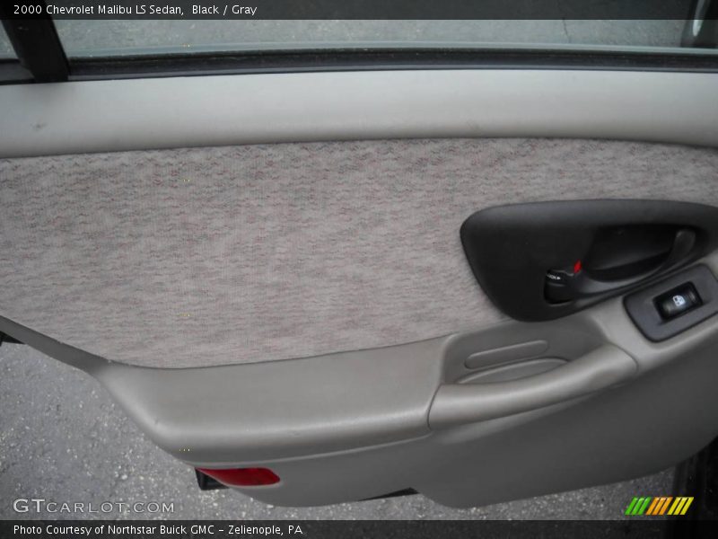 Black / Gray 2000 Chevrolet Malibu LS Sedan