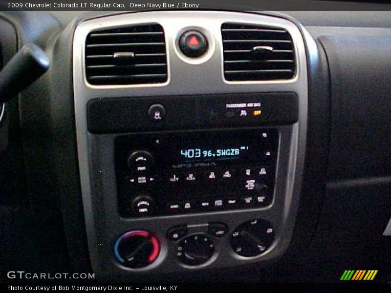 Deep Navy Blue / Ebony 2009 Chevrolet Colorado LT Regular Cab