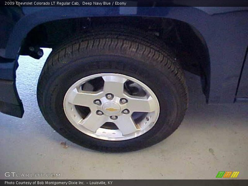 Deep Navy Blue / Ebony 2009 Chevrolet Colorado LT Regular Cab