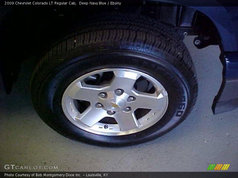 Deep Navy Blue / Ebony 2009 Chevrolet Colorado LT Regular Cab