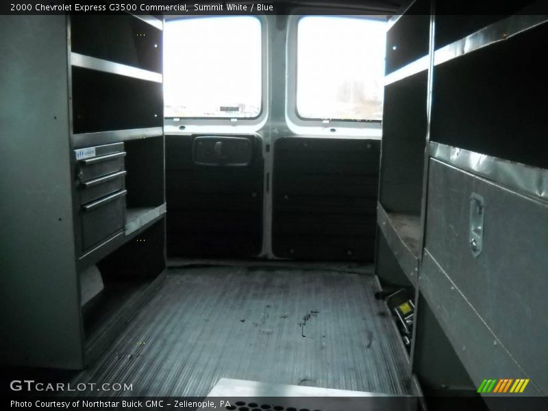 Summit White / Blue 2000 Chevrolet Express G3500 Commercial