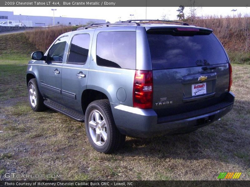 Blue Granite Metallic / Ebony 2009 Chevrolet Tahoe LT 4x4