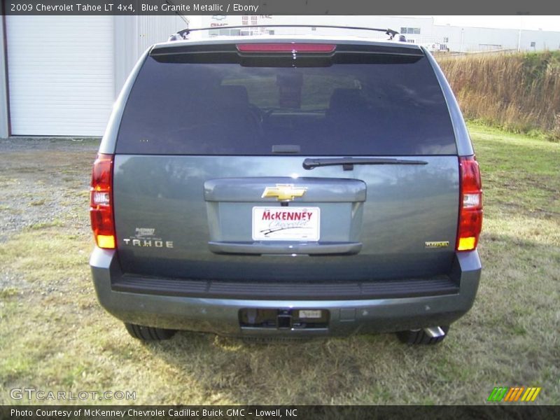 Blue Granite Metallic / Ebony 2009 Chevrolet Tahoe LT 4x4