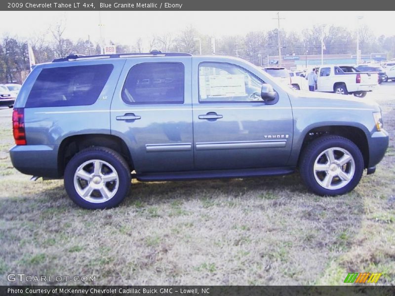Blue Granite Metallic / Ebony 2009 Chevrolet Tahoe LT 4x4