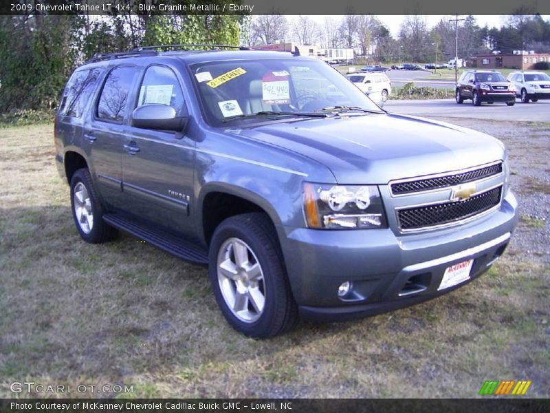 Blue Granite Metallic / Ebony 2009 Chevrolet Tahoe LT 4x4