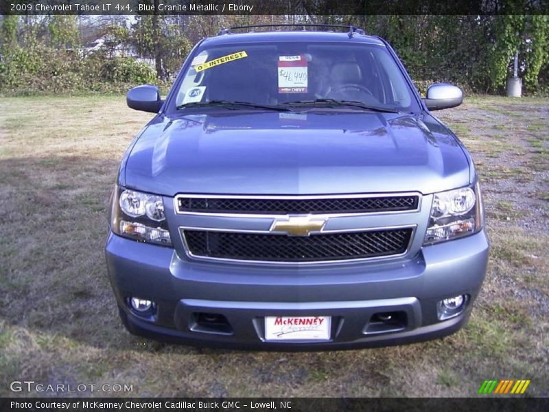 Blue Granite Metallic / Ebony 2009 Chevrolet Tahoe LT 4x4