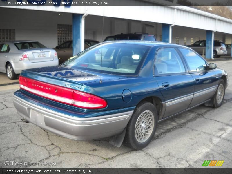 Island Teal Satin Glow / Gray 1995 Chrysler Concorde Sedan