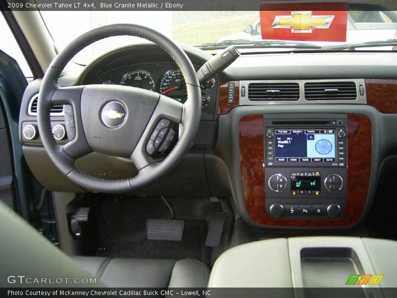 Blue Granite Metallic / Ebony 2009 Chevrolet Tahoe LT 4x4