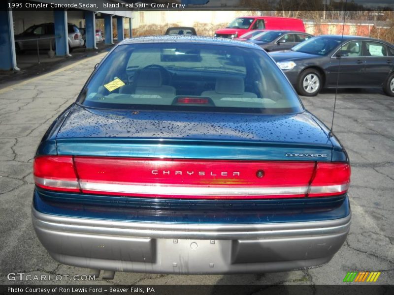 Island Teal Satin Glow / Gray 1995 Chrysler Concorde Sedan