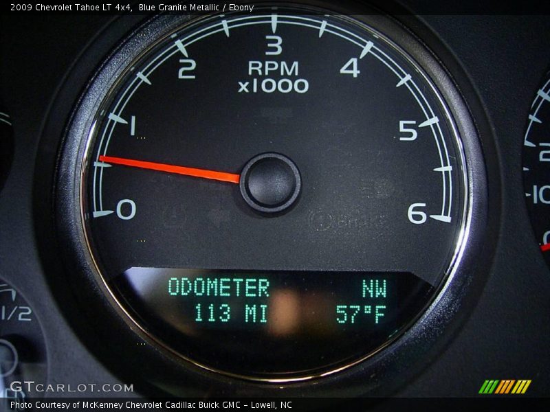 Blue Granite Metallic / Ebony 2009 Chevrolet Tahoe LT 4x4