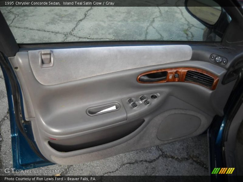 Island Teal Satin Glow / Gray 1995 Chrysler Concorde Sedan