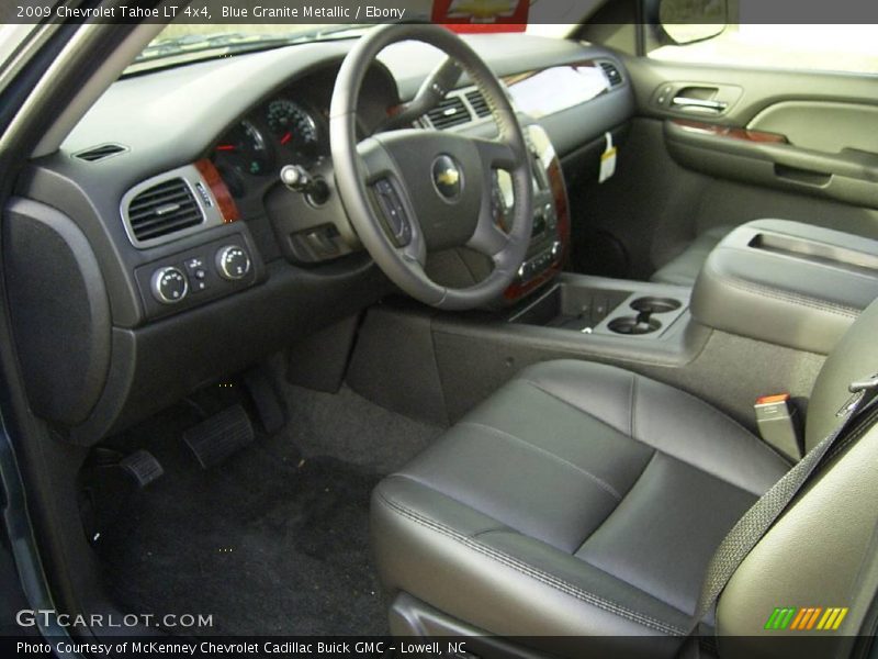 Blue Granite Metallic / Ebony 2009 Chevrolet Tahoe LT 4x4
